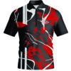 HBJ05 HB Logo Retro Marble Jersey red a HBJ05 HB Logo Retro Marble Jersey